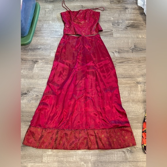 Niki Lavis Dresses & Skirts - Vintage corset top 2-piece dress
